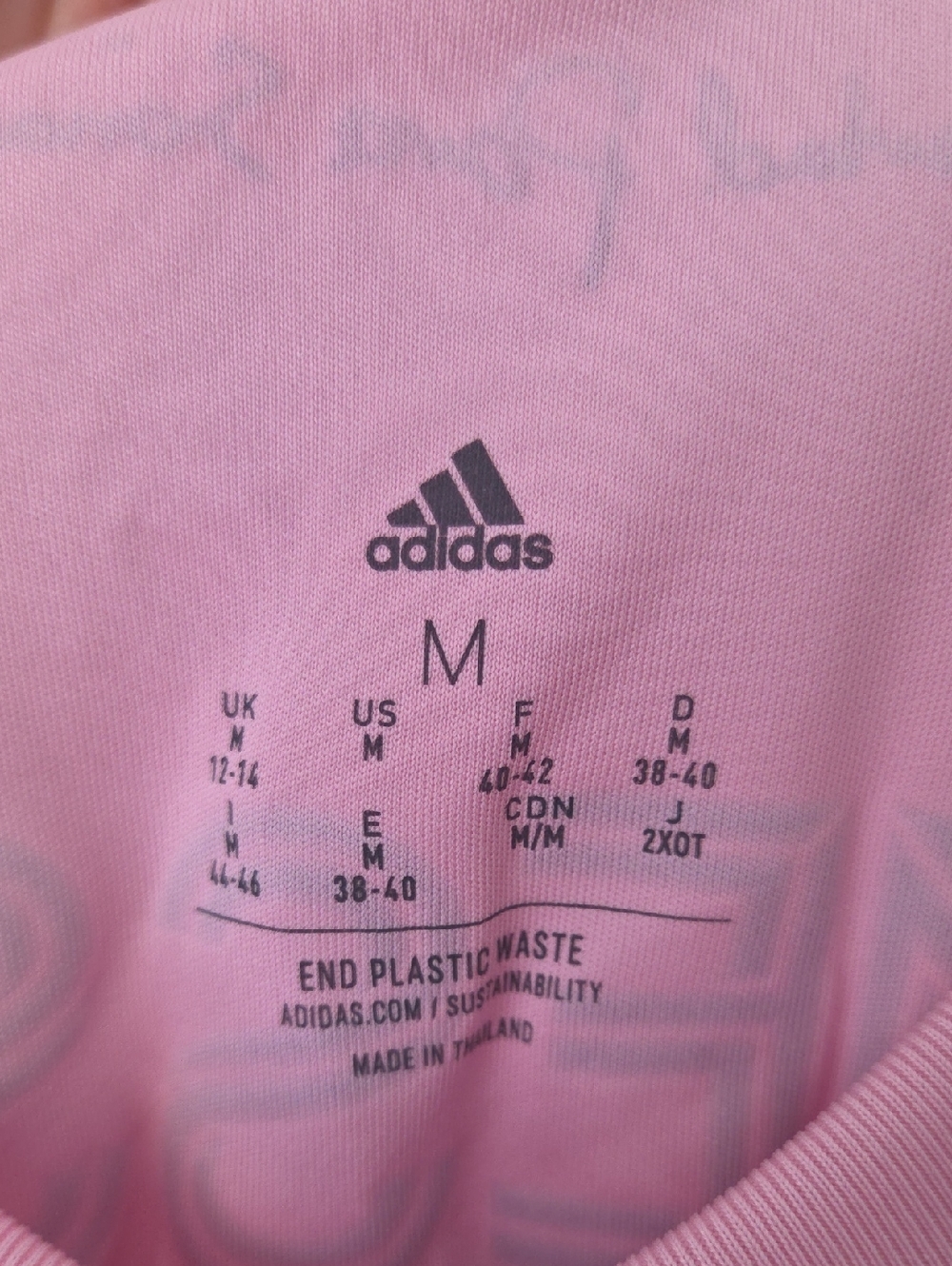NWT Adidas MLS Inter Miami FC LIONEL MESSI Pink Jersey Sz M Soccer Futbol - Picture 13 of 13